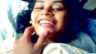 Young woman with tight vagina and attractive breasts enjoys rough sex