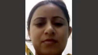 Desi beauty flaunts her goods in private video call