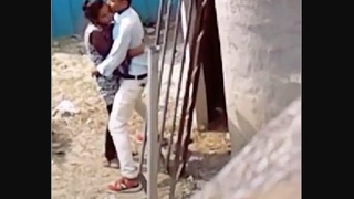 Open-air romp with a desperate partner