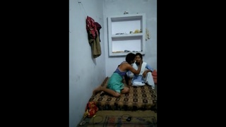 An Indian girl misbehaves in her classroom