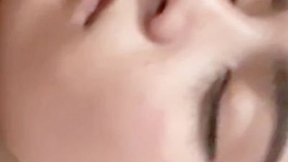 Young beauty sleeps while her desires are fulfilled