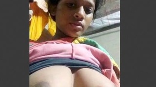 Indian wife enjoys a threesome with two muscular men