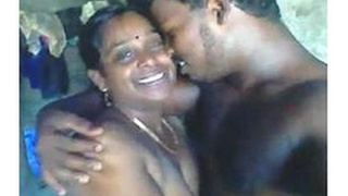 Indian village aunt's intimate encounter with neighbor