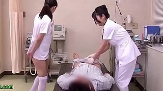 Beautiful Japanese nurse gives a thorough oral pleasure in Jav video