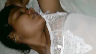 Vabi moans with pleasure while taking a hard dick