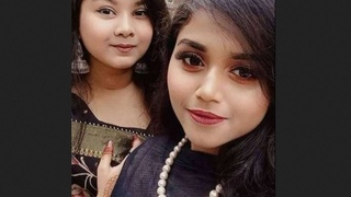 This video features a Desi girl proudly displaying her generous curves