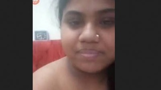 Village wife displays herself