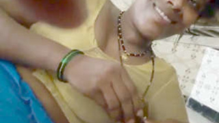 Aunty from Indian village engages in sexual activity for financial gain