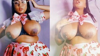 Das and Oasi in a steamy scene featuring big boobs