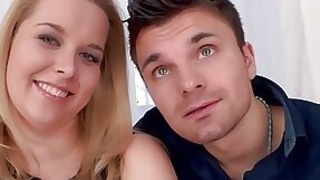 Take the cuckolded mom charging her Shush upstairs