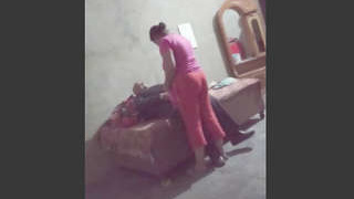 Indian village BBW aunt has intense sex with her father