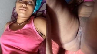 Indian girl's intimate moment caught on camera