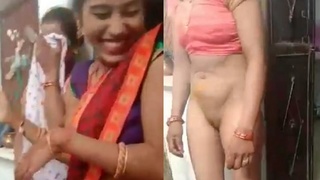 Indian wives spice up their marriage with a wild party