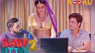 Newly released Hindi web series featuring a seductive babysitter