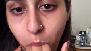 Indian teen's captivating rendezvous with attractive Ishmindar