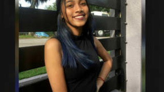 Passionate lovemaking of a daring girl and her partner