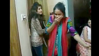 Dhaka flat party with multiple girls drinking and kissing
