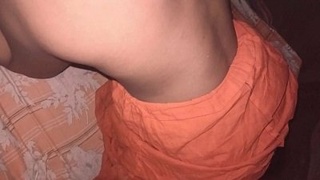 Sexy wife gets fucked by her friend's large penis in dog style position