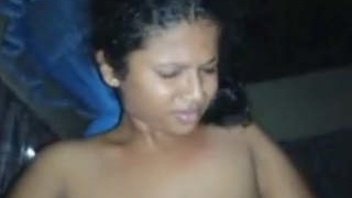 A seductive wife from Sri Lanka rides on a penis while being unfaithful