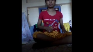 Indian teen Meenu stars in solo videos
