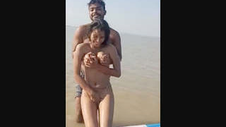 Randi's debut river sex adventure