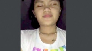 Cute Indian girl enjoys wild ride