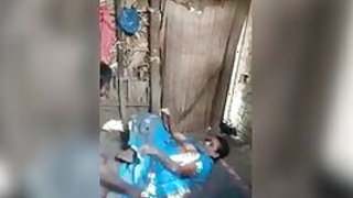 Telegu young couple loves a quick XXX encounter in their Desi adobe