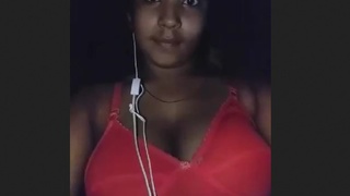 Old-fashioned beauty flaunts her ample bosom in a rustic locale