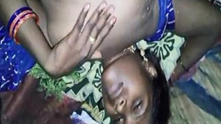 Indian aunt Rita's hairy vagina gets covered in semen