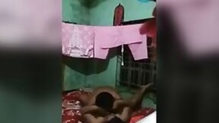 A man fucks his wife and the camera captures the XXX action