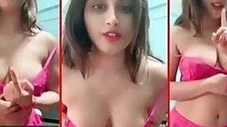 Simply stunning instagram hottie Gunnjan Aras poses completely nude on webcam