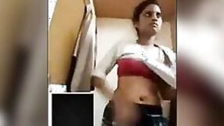 College cutie has phone sex on a live porn webcam