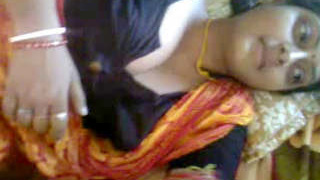 A wife from a village in India becomes playful in bed