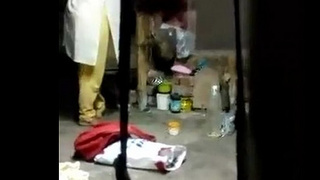 Secretly watching my sister while she switches outfits