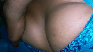 Curvy Indian wife with large breasts