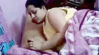 Intimate encounter with busty women in hotel