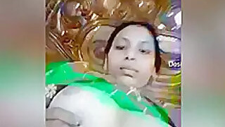 Today exclusively Desi Bhabhi shows off her tits and pussy