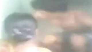 A horny Indian prostitute from a Tamil village has group sex...