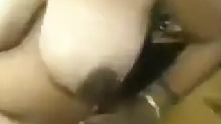 Milf jerking off her ass to her young boyfriend