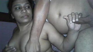 Indian wife tempting her friend while her husband films