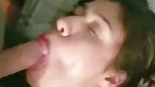 Desi Pretty young NRI girl likes to suck a guy's dick while getting laid