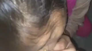Indian housewife gives oral sex and receives anal penetration