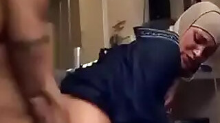 Nasty guy dominates his maid and drills her ass