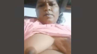 Elderly Indian wife undressing and sharing recent content