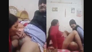 Indian couple engages in oral sex and intercourse with Hindi commentary