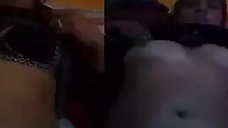 Paki aunt captured naked by husband's friend