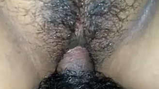 A Bengali housewife with a hairy pussy enjoys sex with her husband