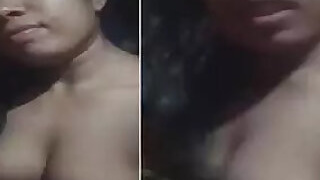 Village girl Bangla shows pink pussy viral clip