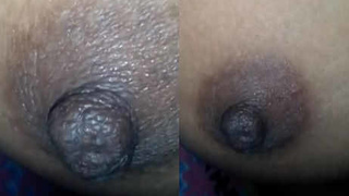 Secretly taken footage of sleeping Indian beauty