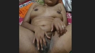 Arousing spouse from India displays her intimate area being penetrated